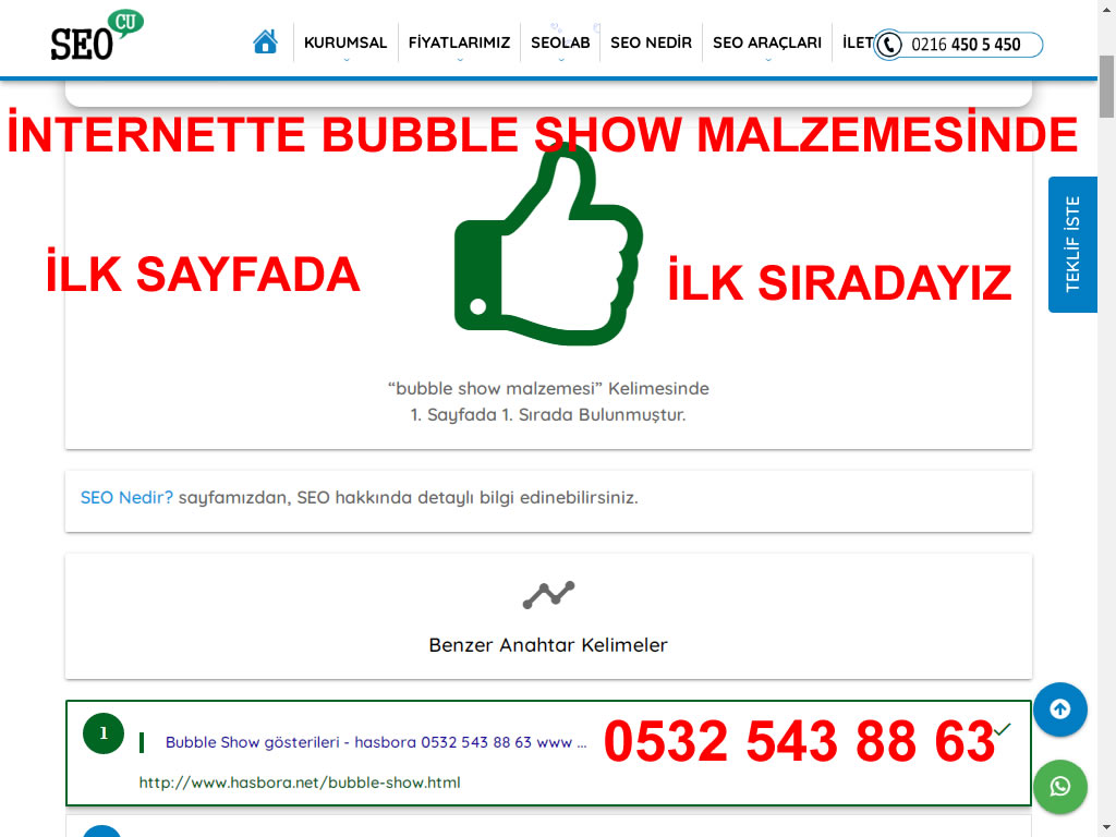 bubble show nedir