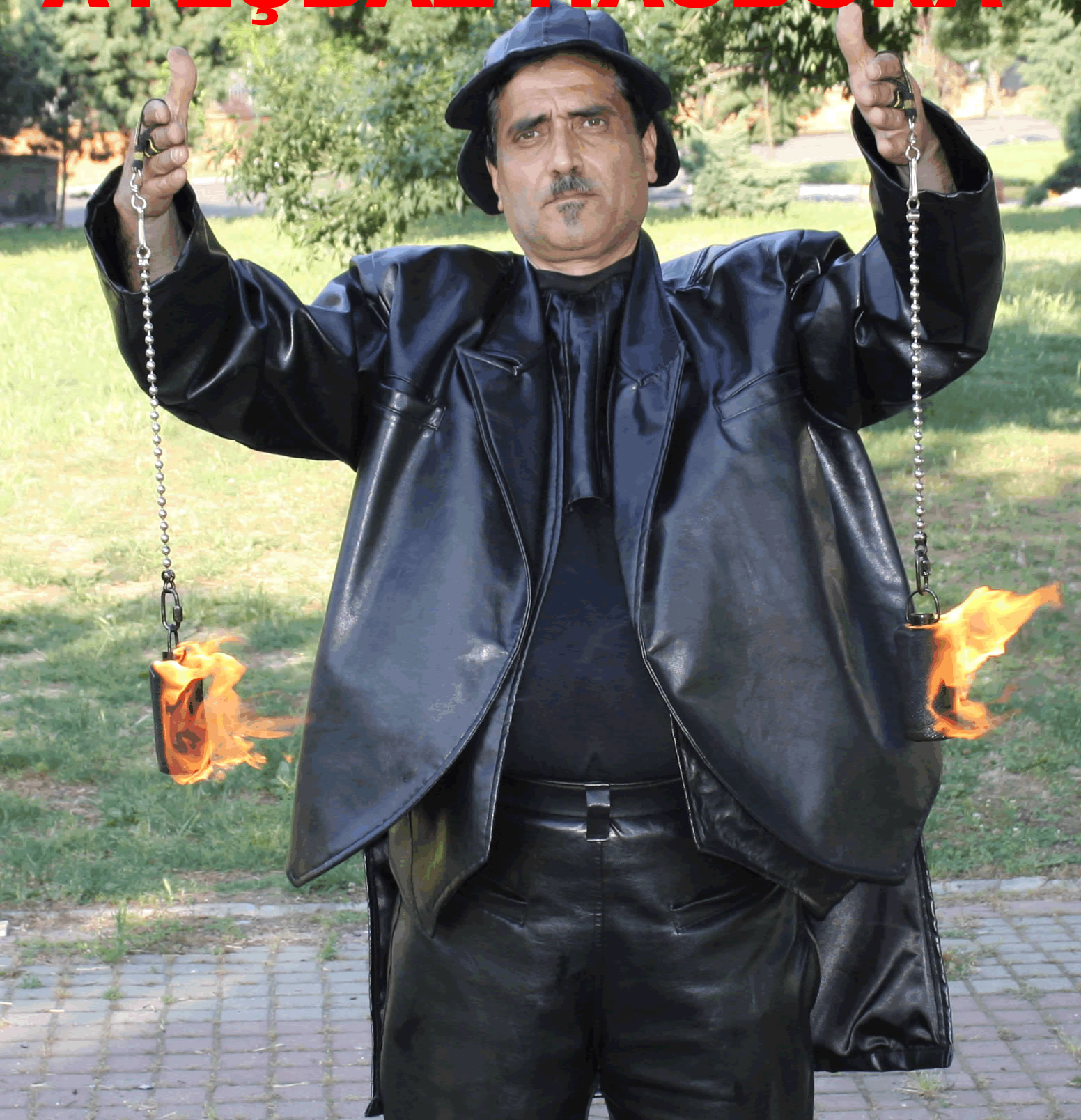 ates yutan adam show poi cevirme gosterileri