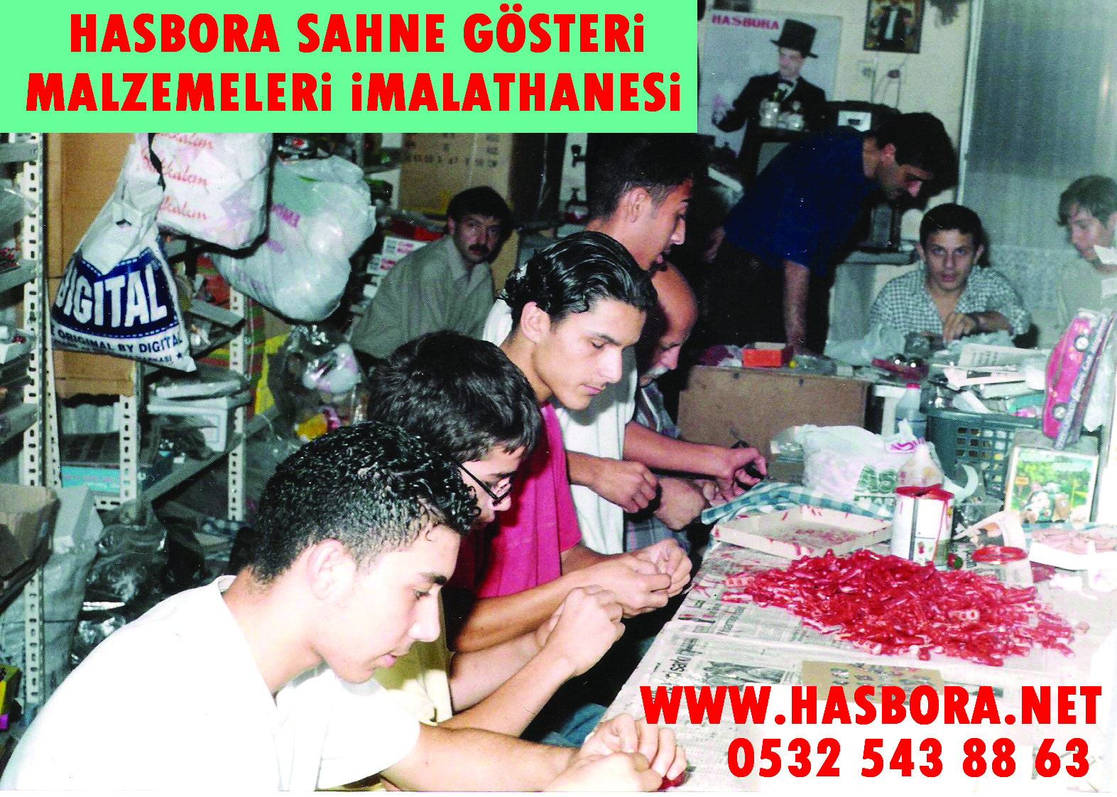 hasbora sahne show gosterileri imalathanesi